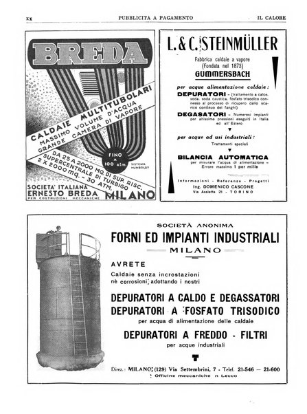 Il calore rassegna tecnica mensile dell'Associazione nazionale per il controllo della combustione