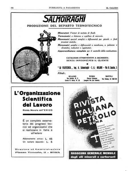 Il calore rassegna tecnica mensile dell'Associazione nazionale per il controllo della combustione