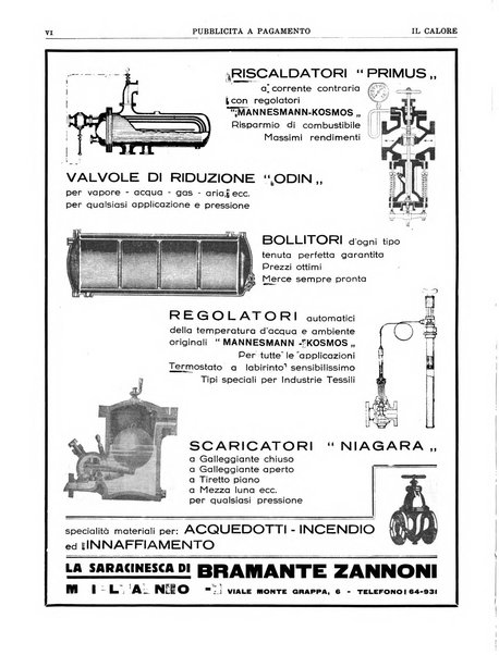 Il calore rassegna tecnica mensile dell'Associazione nazionale per il controllo della combustione