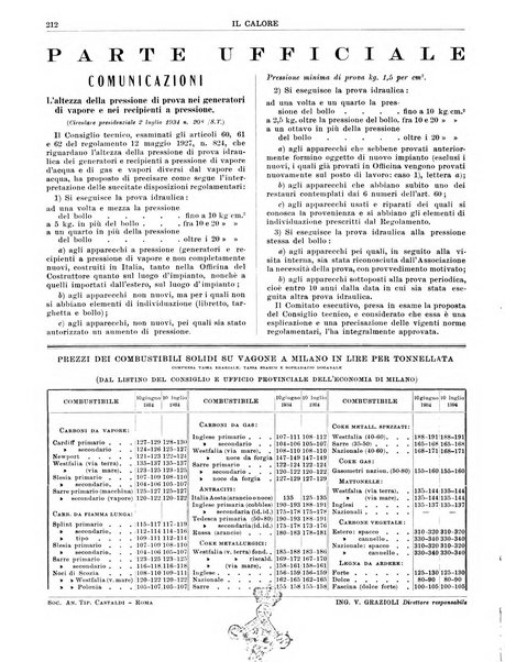 Il calore rassegna tecnica mensile dell'Associazione nazionale per il controllo della combustione