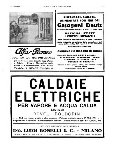 Il calore rassegna tecnica mensile dell'Associazione nazionale per il controllo della combustione