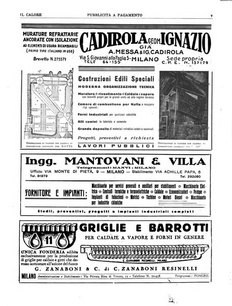 Il calore rassegna tecnica mensile dell'Associazione nazionale per il controllo della combustione