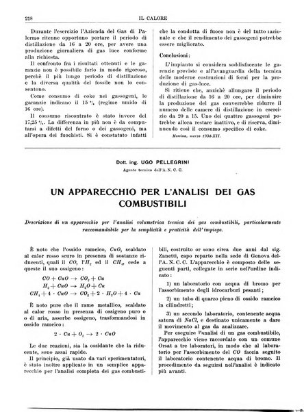 Il calore rassegna tecnica mensile dell'Associazione nazionale per il controllo della combustione