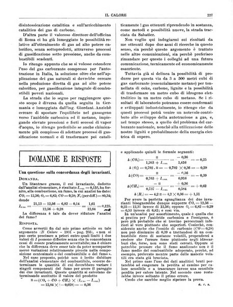 Il calore rassegna tecnica mensile dell'Associazione nazionale per il controllo della combustione