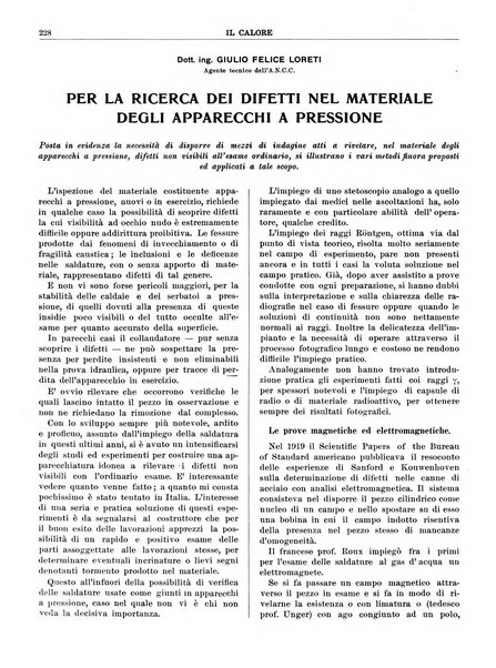 Il calore rassegna tecnica mensile dell'Associazione nazionale per il controllo della combustione