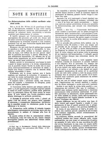 Il calore rassegna tecnica mensile dell'Associazione nazionale per il controllo della combustione