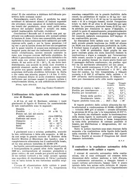 Il calore rassegna tecnica mensile dell'Associazione nazionale per il controllo della combustione