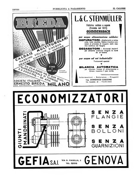 Il calore rassegna tecnica mensile dell'Associazione nazionale per il controllo della combustione