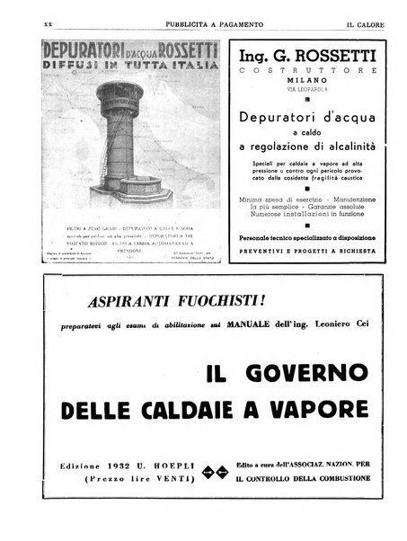 Il calore rassegna tecnica mensile dell'Associazione nazionale per il controllo della combustione