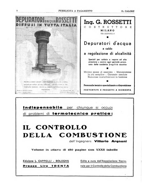 Il calore rassegna tecnica mensile dell'Associazione nazionale per il controllo della combustione