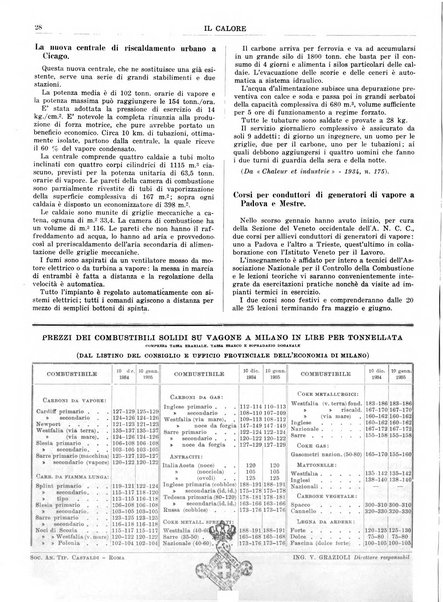 Il calore rassegna tecnica mensile dell'Associazione nazionale per il controllo della combustione