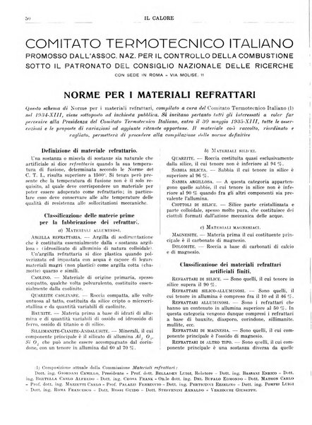 Il calore rassegna tecnica mensile dell'Associazione nazionale per il controllo della combustione