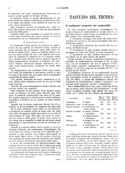 Il calore rassegna tecnica mensile dell'Associazione nazionale per il controllo della combustione