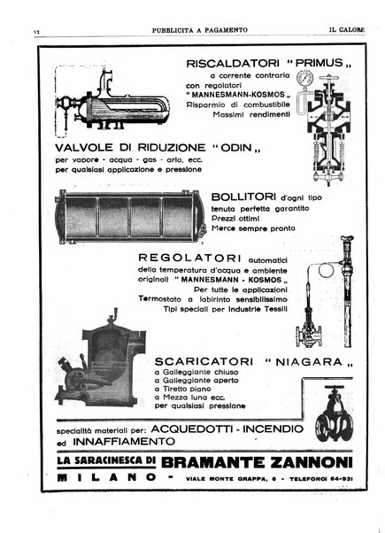 Il calore rassegna tecnica mensile dell'Associazione nazionale per il controllo della combustione