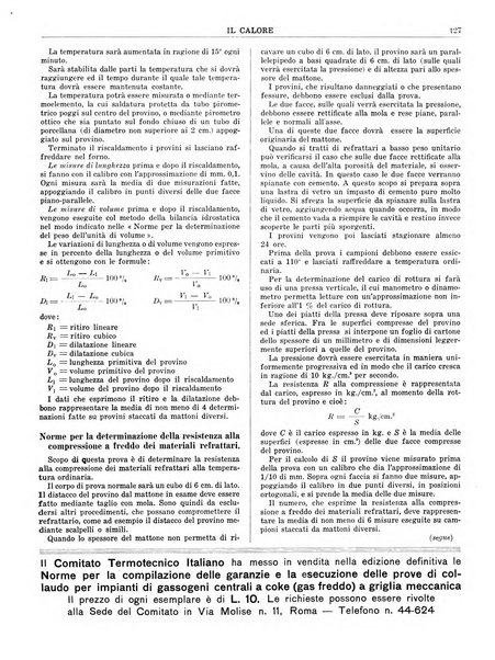 Il calore rassegna tecnica mensile dell'Associazione nazionale per il controllo della combustione