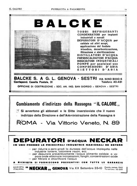 Il calore rassegna tecnica mensile dell'Associazione nazionale per il controllo della combustione