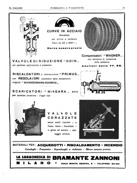 Il calore rassegna tecnica mensile dell'Associazione nazionale per il controllo della combustione