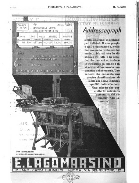 Il calore rassegna tecnica mensile dell'Associazione nazionale per il controllo della combustione