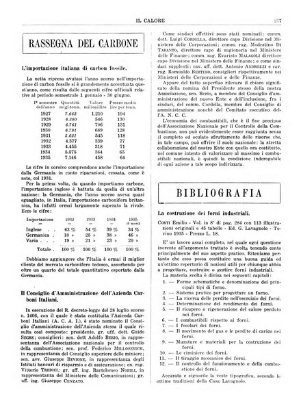 Il calore rassegna tecnica mensile dell'Associazione nazionale per il controllo della combustione