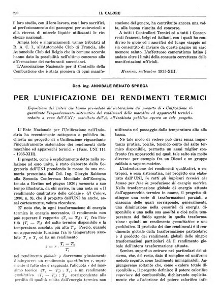 Il calore rassegna tecnica mensile dell'Associazione nazionale per il controllo della combustione