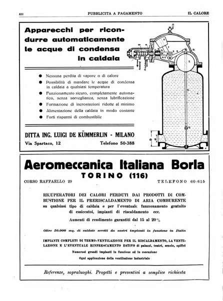 Il calore rassegna tecnica mensile dell'Associazione nazionale per il controllo della combustione