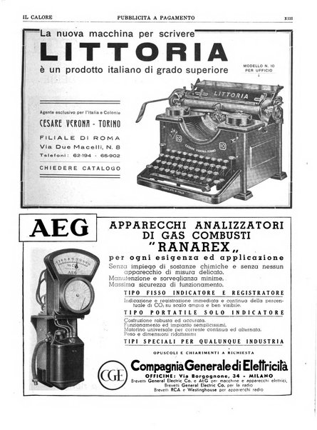 Il calore rassegna tecnica mensile dell'Associazione nazionale per il controllo della combustione