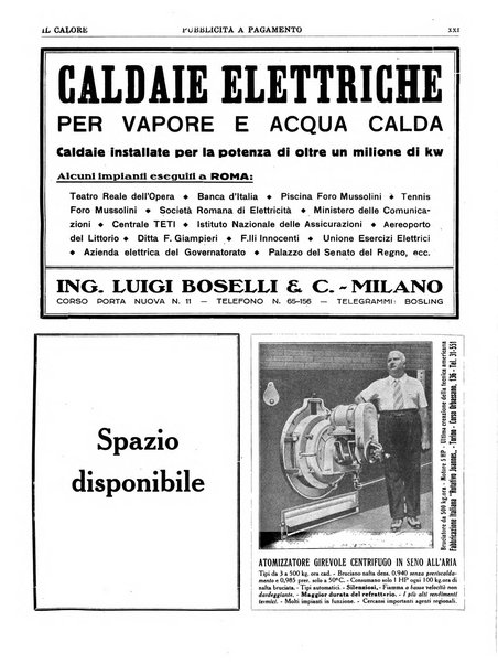 Il calore rassegna tecnica mensile dell'Associazione nazionale per il controllo della combustione