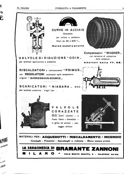 Il calore rassegna tecnica mensile dell'Associazione nazionale per il controllo della combustione