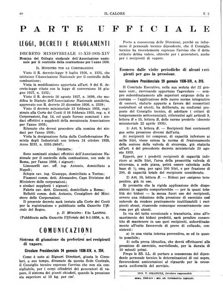 Il calore rassegna tecnica mensile dell'Associazione nazionale per il controllo della combustione