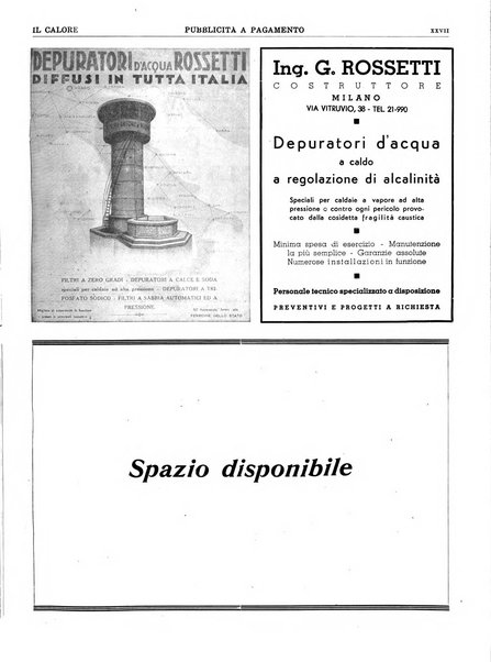 Il calore rassegna tecnica mensile dell'Associazione nazionale per il controllo della combustione