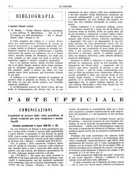 Il calore rassegna tecnica mensile dell'Associazione nazionale per il controllo della combustione