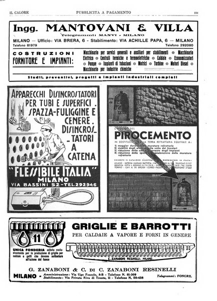 Il calore rassegna tecnica mensile dell'Associazione nazionale per il controllo della combustione