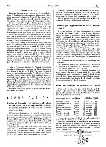 Il calore rassegna tecnica mensile dell'Associazione nazionale per il controllo della combustione