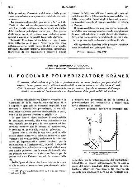 Il calore rassegna tecnica mensile dell'Associazione nazionale per il controllo della combustione