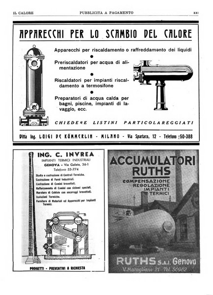 Il calore rassegna tecnica mensile dell'Associazione nazionale per il controllo della combustione