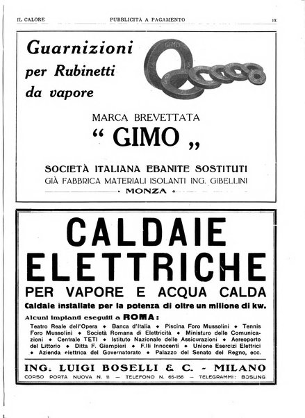 Il calore rassegna tecnica mensile dell'Associazione nazionale per il controllo della combustione