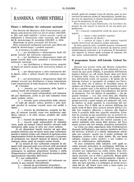 Il calore rassegna tecnica mensile dell'Associazione nazionale per il controllo della combustione