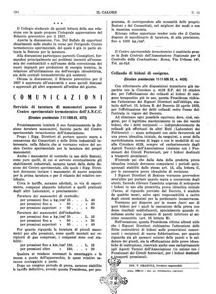 Il calore rassegna tecnica mensile dell'Associazione nazionale per il controllo della combustione