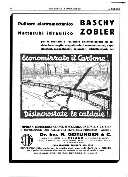 Il calore rassegna tecnica mensile dell'Associazione nazionale per il controllo della combustione