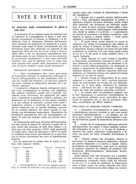 Il calore rassegna tecnica mensile dell'Associazione nazionale per il controllo della combustione