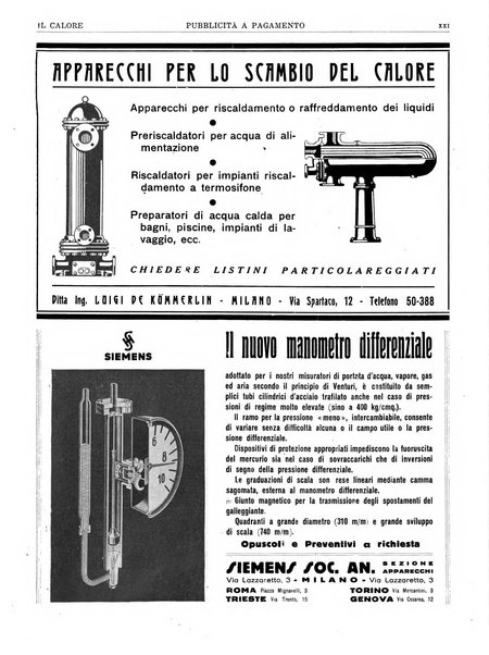 Il calore rassegna tecnica mensile dell'Associazione nazionale per il controllo della combustione