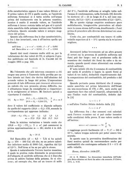 Il calore rassegna tecnica mensile dell'Associazione nazionale per il controllo della combustione