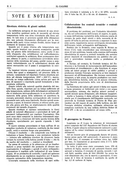 Il calore rassegna tecnica mensile dell'Associazione nazionale per il controllo della combustione