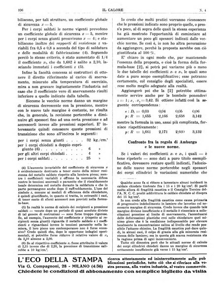 Il calore rassegna tecnica mensile dell'Associazione nazionale per il controllo della combustione