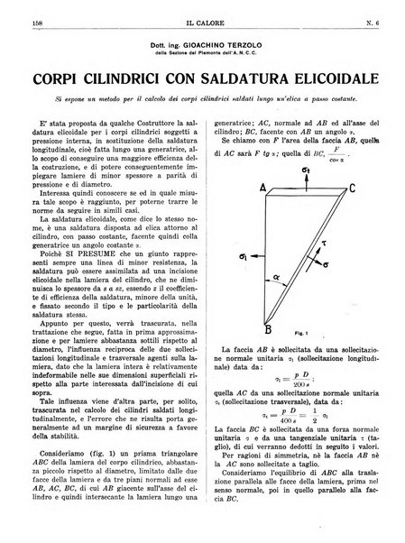 Il calore rassegna tecnica mensile dell'Associazione nazionale per il controllo della combustione