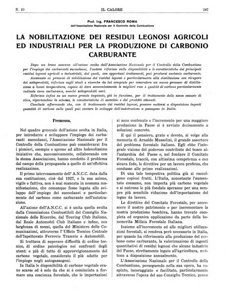 Il calore rassegna tecnica mensile dell'Associazione nazionale per il controllo della combustione