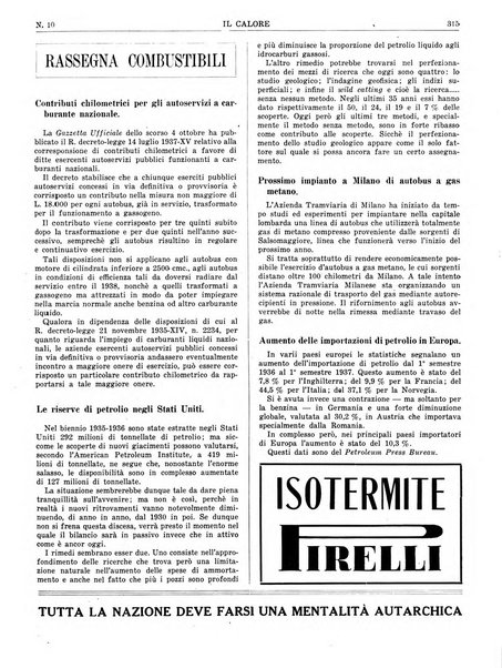 Il calore rassegna tecnica mensile dell'Associazione nazionale per il controllo della combustione