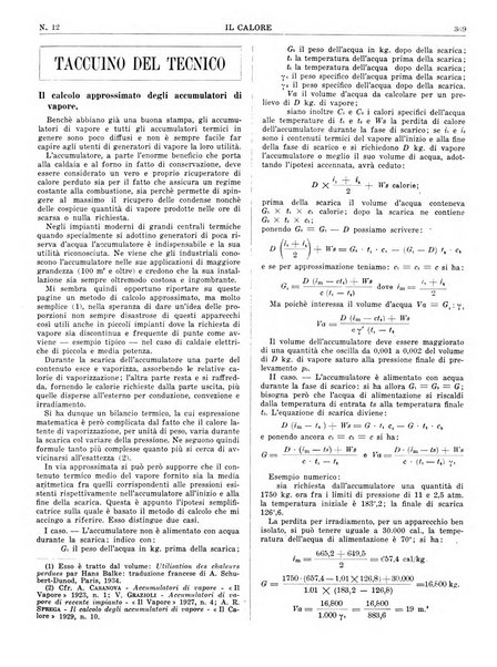 Il calore rassegna tecnica mensile dell'Associazione nazionale per il controllo della combustione