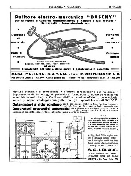 Il calore rassegna tecnica mensile dell'Associazione nazionale per il controllo della combustione