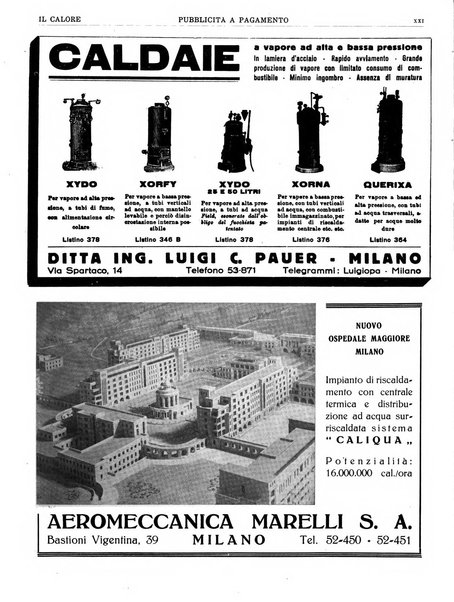 Il calore rassegna tecnica mensile dell'Associazione nazionale per il controllo della combustione